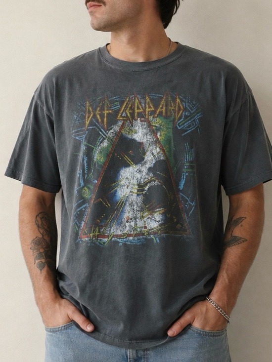 Chroma Zone by Anvil Other - Vintage 2007 Def Leppard Hysteria 20th Anniversary Tour Shirt Chroma Zone XL